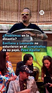 ¿Problemas en la Dinastía Aguilar? Emiliano y Leonardo no estuvieron presentes en el cumpleaños de su papá 💔 | El Heraldo de México