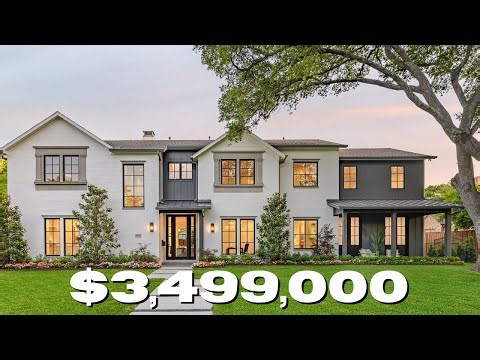 TOUR A $3.4M TRANSITIONAL HOME | Texas Real Estate | Dallas Realtor | MELSHIRE ESTATES