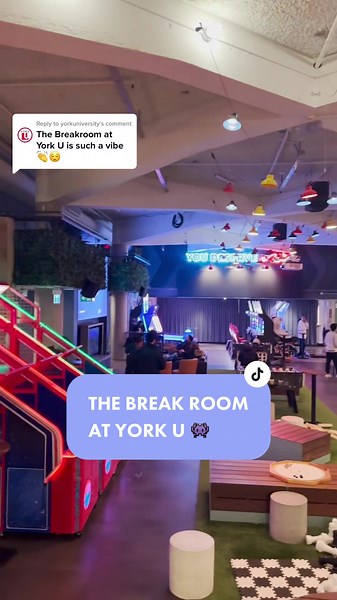 Explore the Vibrant Student Lounge at York University in Toronto
