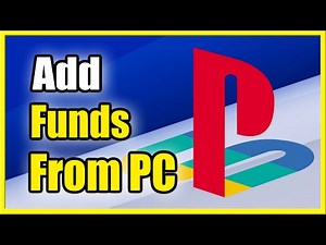 How to Add Funds to PSN Wallet from PC (PS5 or PS4 Money Tutorial)