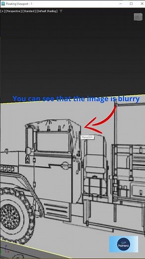 How to setup high quality reference image in 3DS max | Hanora 3D