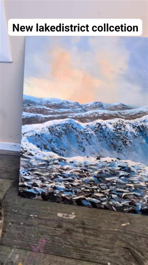 My latest lakedistrict collcetion 😊 these little 12 x 12 inch will be framed and off to cookhouse gallery. #bengoymourartist #oilpaintingartwork #inmystudiotoday #oilpaintingart #oilpainting #lakedistrict #lakedistricrart #lakedistrictpainting #stridingedge #scafell #catbells #oldmanconiston | Ben Goymour - Artist