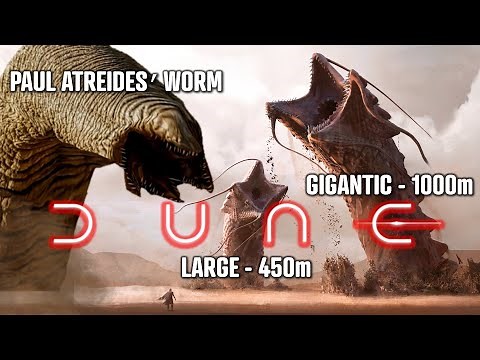 How Big and Powerful Are The Sandworms In Dune?