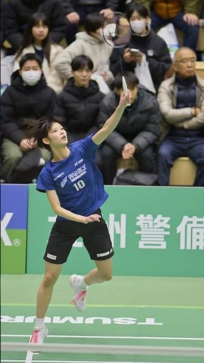 2026.2.1#ACTSAIKYO#田口真彩 #益城町総合体育館#バドミントン 美人アスリート 🏸badminton