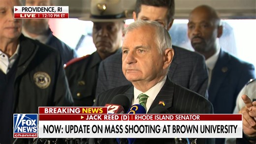 NEW: Senator Jack Reed after deadly Brown University shooting: “This has been a horrible, terrible moment. But in moments like this, we see the best of Rhode Island.” | Fox News