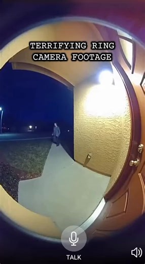 The most terrifying ring cam footage😳😱 #scary #ringcamera #horror #creepy #real