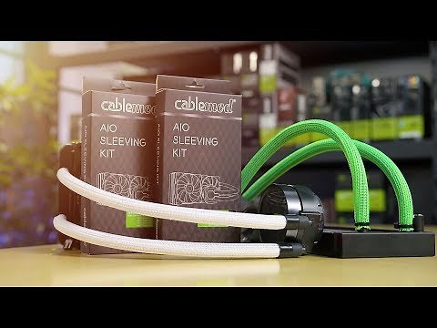 Customize Your AIO Watercooling Tubing - CableMod AIO Sleeving Kit