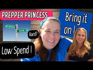 $800 MONTH CHALLENGE ‪@PrepperPrincess‬ ‪@UndertheMedian‬ /Mobile Home Living