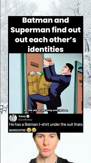 Batman and Superman find out out each other's identities