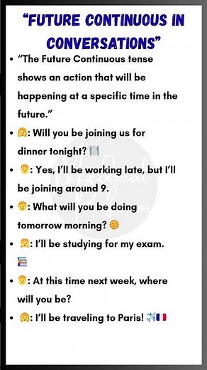 Using Future Continuous in Conversations | English Grammar Made Easy 🗣️✨