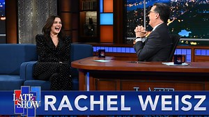 24K views · 547 reactions | Rachel Weisz got her first experience playing twins in her new mini series, where she portrays twin sisters who are guilty of some serious misbehavior. “Dead Ringers” is streaming now on Prime Video. | The Late Show with Stephen Colbert | Facebook