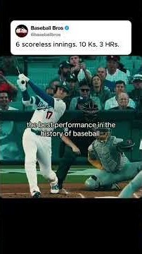 Shohei Ohtani threw 6 scoreless innings with 10 strikeouts and then casually hit THREE home runs in