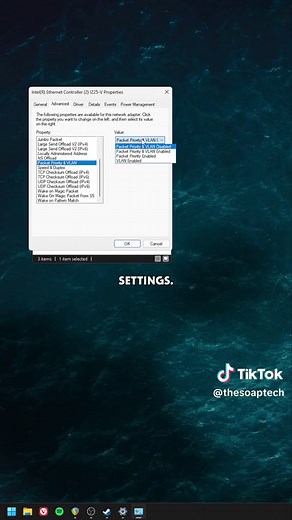 How to optimize your NIC (ethernet controller / adapter) for lower latency and better performance. Part 3. Wrapping up by looking at the rest of the settings. Jumbo Packet, Speed & Duplex, wake up settings and more. Protect your components and hardware by using Auto Negotiation, and improve performance. #pcgaming #tech #optimizepc #pctweaks #network #gamingpc