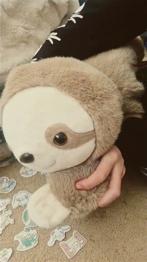 Cinnamoroll but with a giant sloth!#cute#funny animals