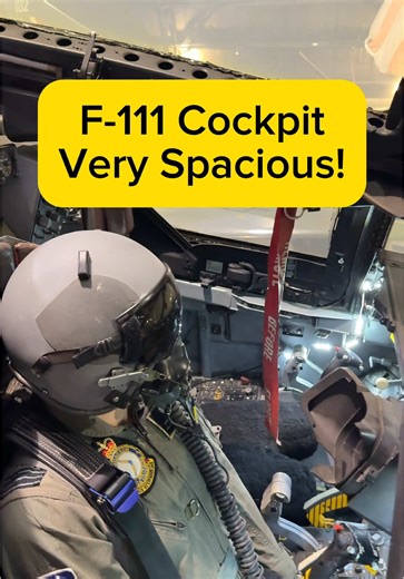 F-111 Fighter Jet Cockpit Experience