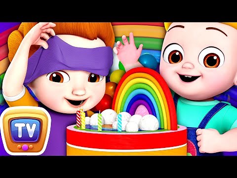 The Rainbow Cake 🌈🎂 – Color Songs for Children - ChuChu TV Baby Nursery Rhymes #babytaku