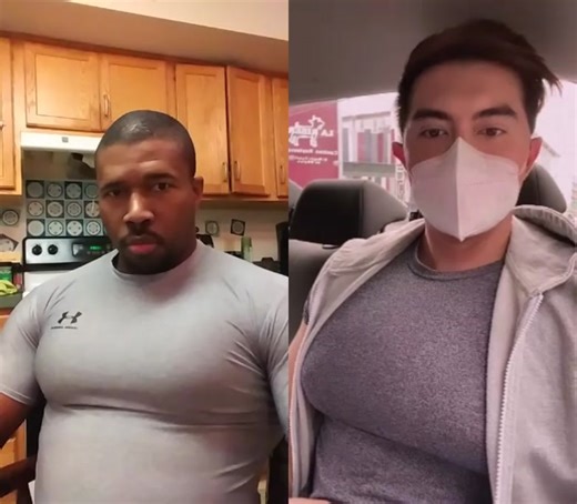 Pec Bounce Challenge Highlights | Duet with Mark Dean Fitness