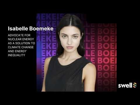 Talk NUCLEAR ENERGY and the room explodes. Meet ISODOPE - she may calm you down and light you up!