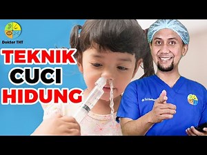Nasal Washing Technique Using NaCl Solution | ENT Doctor