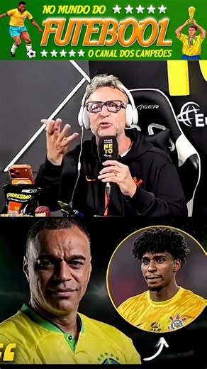 NETO DETONA DENILSON: ERA UM JOGADOR RAZOAVEL #craqueneto #treta #futebol #shorts