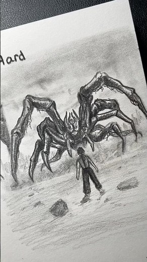 How to draw The Mind Flayer from Easy to Hard! #art #strangerthings #mindflayer #drawing #howtodraw