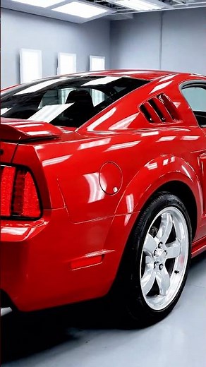 Insane Restoration! 2005 Ford Mustang Reborn | From Wreck to Red Metallic Beast.