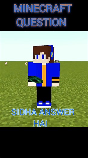 Minecraft Question ❓ #shorts #minecraft #gaming