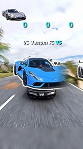 1.9K views · 43 reactions | Rimac Concept Two VS Venom F5 VS Jesko Forza horizon 5 #forza #game | MLH7 | Facebook