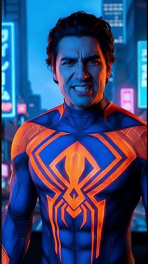 Spider-Man Across the Spider-Verse in Real Life #spidermanmilesmorales #acrossthespiderverse