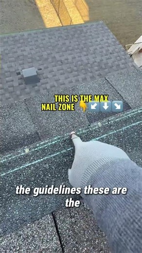 How to Nail a Shingle | What the Lines Mean