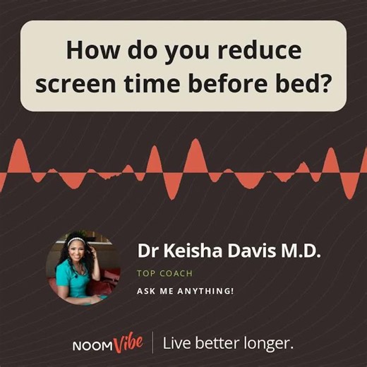 How do you reduce screen time before bed?
