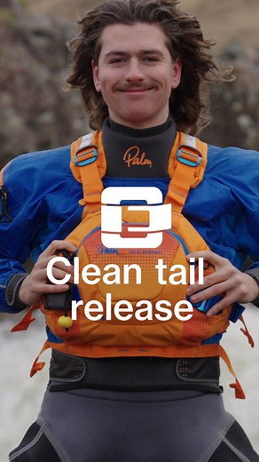 8.1K views · 56 reactions | Think you know how to fit your PFD harness? Our research found that quick release tethers set at 3 cm guarantee a correct release. Our clean tail safety release system separates the quick release and the waist adjustment buckle so that the quick release tail is always 3 cm. Stay safe on the water with our whitewater PFDs. | Palm Equipment | Facebook