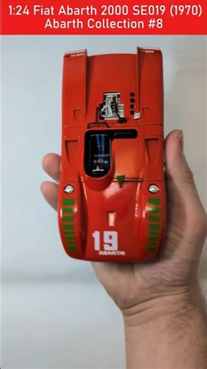 Fiat Abarth 2000 SE019 Mugello 1970 – Model 1:24 Hachette (n8)