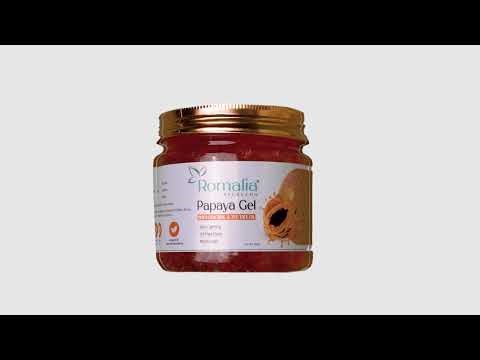 Papaya Gel by Romalia Ayurveda | Natural Skin Care & Hydration Solution. #PapayaGel #RomaliaAyurveda