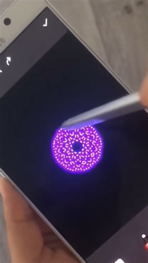 Easy Glow Art Tutorial 🎨| Joy Doodle |Art with magic ✨️ #glowart #coloringart #mandala