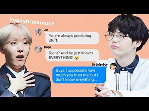 BTS Texts - What Yoongi wants, Yoongi gets