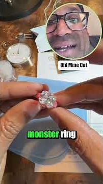 5.09ct Old Mine Brilliant… Only ONE on Earth | Taylor Swift’s Engagement Ring Shape #taylorswift