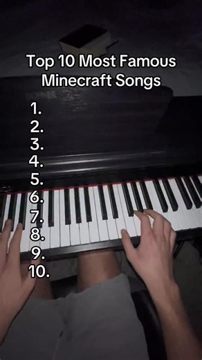 Pianicam on Instagram: "Most Famous Minecraft Songs on Piano 🎹❤️ #piano #pianocover #minecraft #nostalgia"