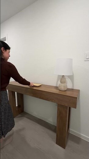 ✨ Cette console transforme votre entrée en un lieu chic