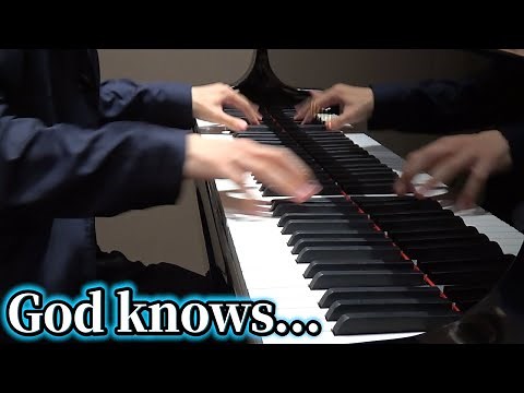 【ピアノ】「God knows...」を弾いてみた byよみぃ【涼宮ハルヒの憂鬱】