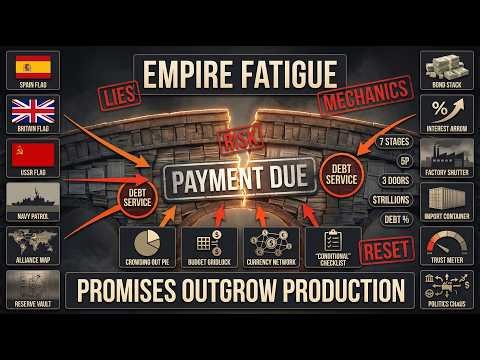 7 Stage Empire Collapse Spain → Britain → USSR (Explained)