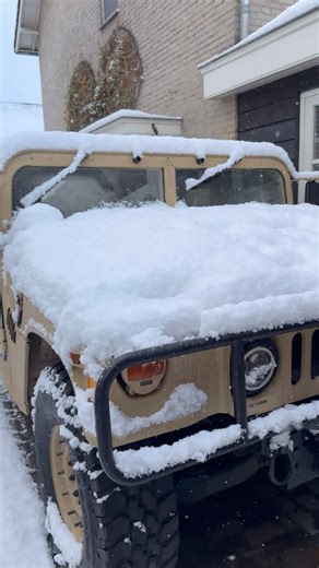 Where is my Humvee??? #humvee #automobile #hummer #snow