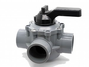 [Hot Item] Three Way PVC Plug Valve for Swimming Pool 3way PVC Valve