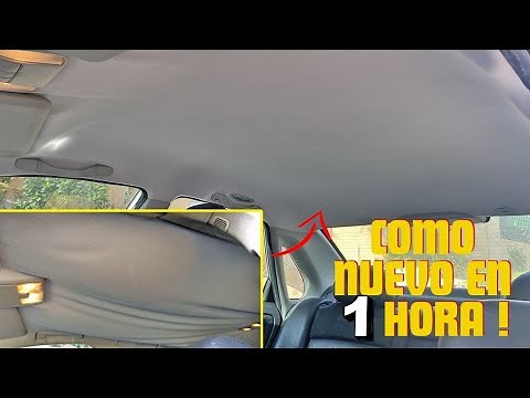 Como TAPIZAR el TECHO de tu COCHE | TUTORIAL Paso a Paso Fácil y En Casa