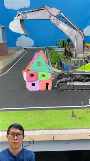 Hai anh công nhân bị kẻ xấu phá ngôi nhà vừa xây xong #shorts