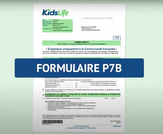 Attestation scolaire (P7) pour les allocations familiales : comment la compléter ? | KidsLife