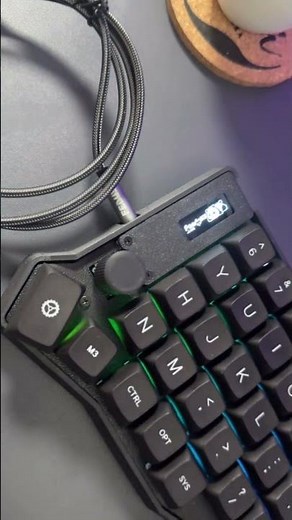 Sofle split keyboard with Leobog Graywood v4 linear switches and XDA keycaps