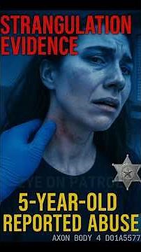 Strangulation Victim Shows Neck Injuries to Police Domestic Violence