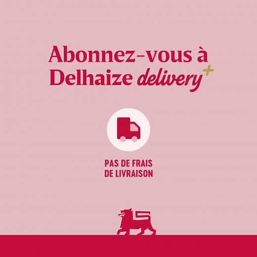 Abonnez-vous à Delhaize delivery dès €10/mois et faites livrer vos courses autant de fois que vous voulez 🥳 | Delhaize