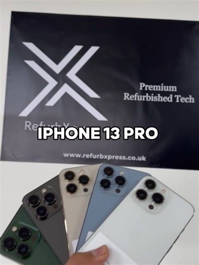 You stopped overpaying for your iPhone 📱💸 Wait for the price drop! 😱 £333 for an iPhone 13 Pro is the ultimate 2026 cheat code. Whether you need 256GB for your photos or 512GB for your content, we’ve got you covered. ✅ Fully tested ✅ UK Network sourced ✅ No retail markup Stop scrolling and start saving. 🚀 Shop the link in bio before the Sierra Blue is gone! 🏃‍♂️💨 #iPhone13Pro #Cheap #RefurbishedTech #MoneySavingTips #TechTok #iphonedealske #manchester #RefurbXpress #AppleHacks